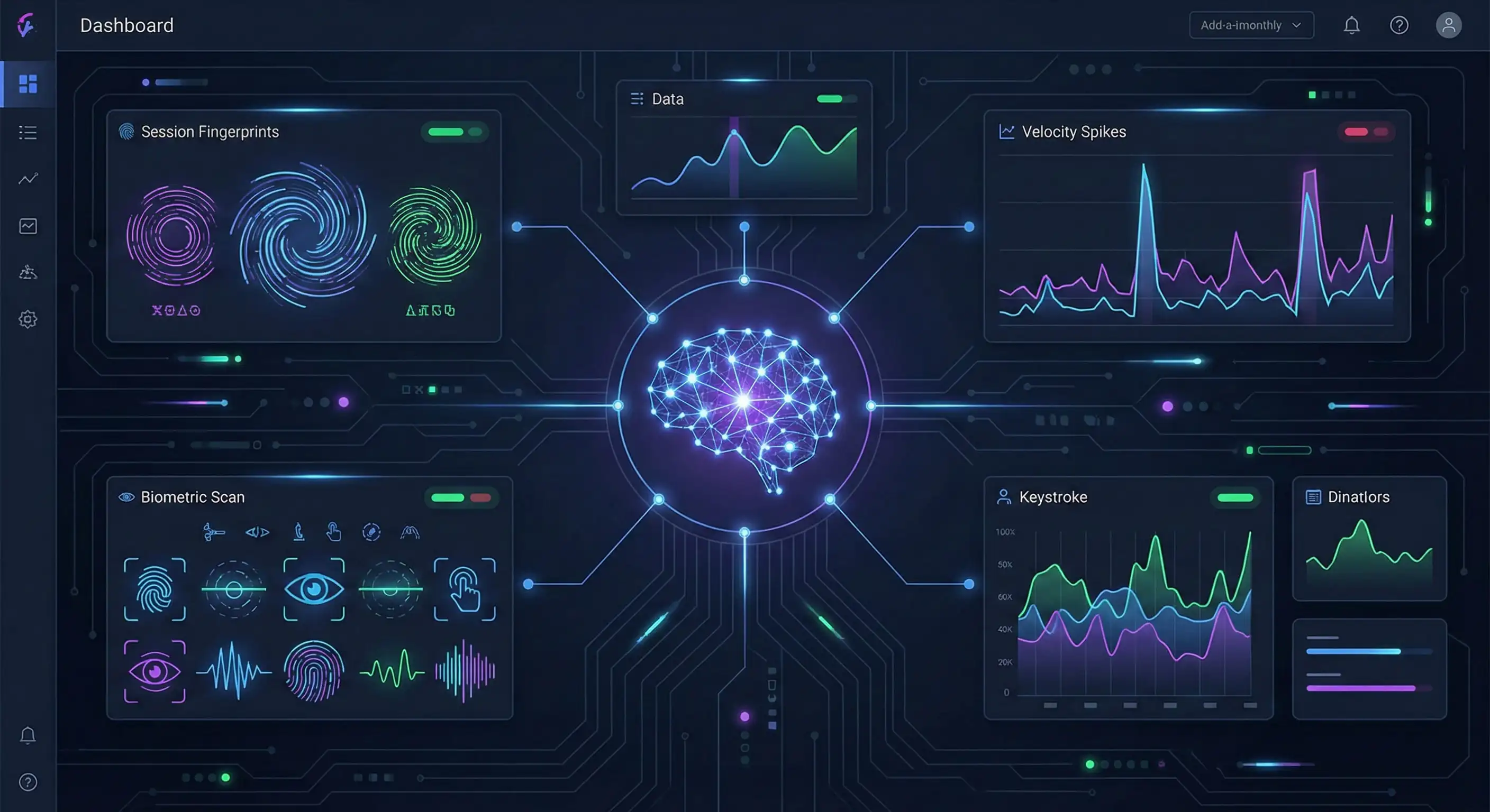 Behavioral biometrics used by TikTok to analyze sessions and detect non-human activity
